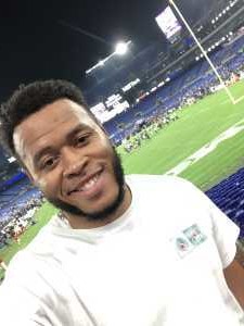 Jahmai attended Baltimore Ravens vs. Green Bay Packers - NFL on Aug 15th 2019 via VetTix 