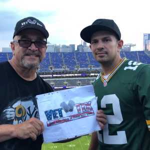 David attended Baltimore Ravens vs. Green Bay Packers - NFL on Aug 15th 2019 via VetTix 