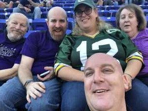 Michael attended Baltimore Ravens vs. Green Bay Packers - NFL on Aug 15th 2019 via VetTix 
