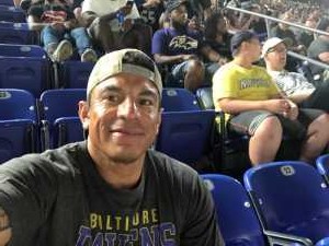 Judy attended Baltimore Ravens vs. Green Bay Packers - NFL on Aug 15th 2019 via VetTix 