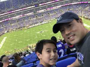 Sungmin attended Baltimore Ravens vs. Green Bay Packers - NFL on Aug 15th 2019 via VetTix 