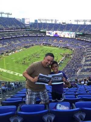 Marc and Grandson attended Baltimore Ravens vs. Green Bay Packers - NFL on Aug 15th 2019 via VetTix 