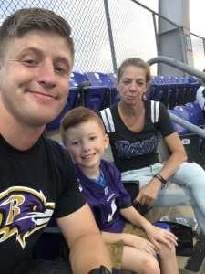 Justin attended Baltimore Ravens vs. Green Bay Packers - NFL on Aug 15th 2019 via VetTix 