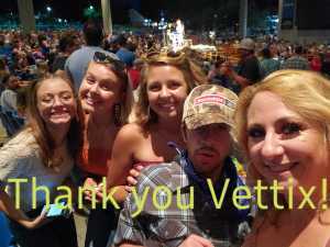 Tina attended Dierks Bentley: Burning Man 2019 - Country on Aug 8th 2019 via VetTix 