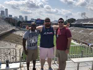 DeRon attended Georgia Tech vs. USF - NCAA Football on Sep 7th 2019 via VetTix 