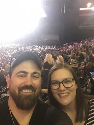 Aaron & Chelsie attended John Mayer - Pop on Aug 12th 2019 via VetTix 