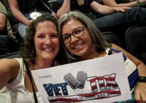 Valerie attended Hootie & the Blowfish: Group Therapy Tour - Pop on Aug 11th 2019 via VetTix 