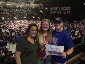 Adam attended Hootie & the Blowfish: Group Therapy Tour - Pop on Aug 11th 2019 via VetTix 