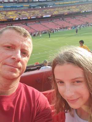 Scott attended Washington Redskins vs. Cincinnati Bengals - NFL on Aug 15th 2019 via VetTix 