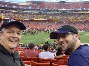 Gregory attended Washington Redskins vs. Cincinnati Bengals - NFL on Aug 15th 2019 via VetTix 