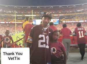 Jay Scott attended Washington Redskins vs. Cincinnati Bengals - NFL on Aug 15th 2019 via VetTix 