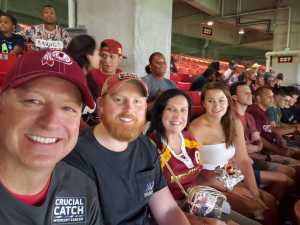 Robert attended Washington Redskins vs. Cincinnati Bengals - NFL on Aug 15th 2019 via VetTix 