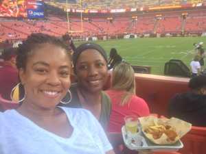 T.  attended Washington Redskins vs. Cincinnati Bengals - NFL on Aug 15th 2019 via VetTix 