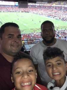 Gabriel attended Washington Redskins vs. Cincinnati Bengals - NFL on Aug 15th 2019 via VetTix 