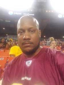 Tyrone attended Washington Redskins vs. Cincinnati Bengals - NFL on Aug 15th 2019 via VetTix 