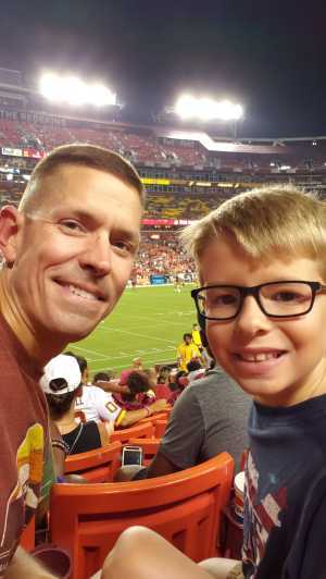 Jeff A attended Washington Redskins vs. Cincinnati Bengals - NFL on Aug 15th 2019 via VetTix 