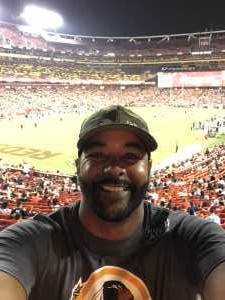 Everson attended Washington Redskins vs. Cincinnati Bengals - NFL on Aug 15th 2019 via VetTix 