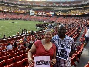 M. Slack attended Washington Redskins vs. Cincinnati Bengals - NFL on Aug 15th 2019 via VetTix 
