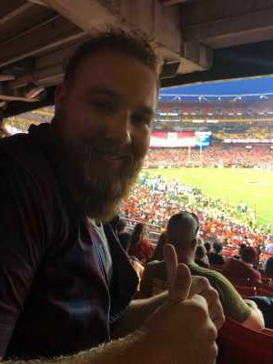 Andrew attended Washington Redskins vs. Cincinnati Bengals - NFL on Aug 15th 2019 via VetTix 
