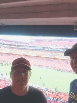 Karen attended Washington Redskins vs. Cincinnati Bengals - NFL on Aug 15th 2019 via VetTix 