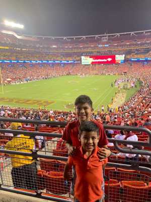 Roddy attended Washington Redskins vs. Cincinnati Bengals - NFL on Aug 15th 2019 via VetTix 