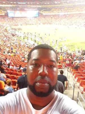Anthony attended Washington Redskins vs. Cincinnati Bengals - NFL on Aug 15th 2019 via VetTix 