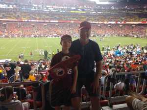 Jeff attended Washington Redskins vs. Cincinnati Bengals - NFL on Aug 15th 2019 via VetTix 