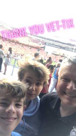 Brian and Tabatha attended Washington Redskins vs. Cincinnati Bengals - NFL on Aug 15th 2019 via VetTix 