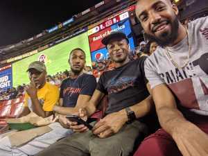 Nicholas attended Washington Redskins vs. Cincinnati Bengals - NFL on Aug 15th 2019 via VetTix 