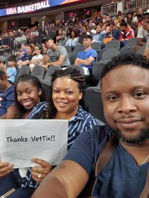Anthony attended Blue vs. White - USA Men's Basketball Exhibition on Aug 9th 2019 via VetTix 