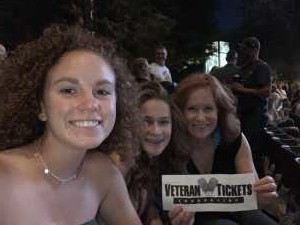 james attended Brad Paisley Tour 2019 - Country on Aug 10th 2019 via VetTix 