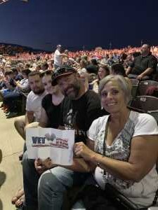 Timothy attended Brad Paisley Tour 2019 - Country on Aug 10th 2019 via VetTix 