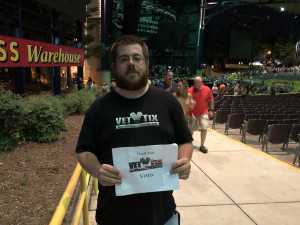 Jeff attended Brad Paisley Tour 2019 - Country on Aug 10th 2019 via VetTix 