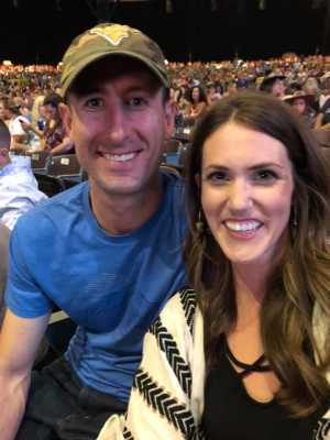 Justin attended Brad Paisley Tour 2019 - Country on Aug 10th 2019 via VetTix 