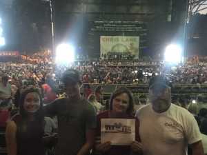 Mark attended Brad Paisley Tour 2019 - Country on Aug 10th 2019 via VetTix 