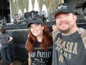 James attended Brad Paisley Tour 2019 - Country on Aug 10th 2019 via VetTix 