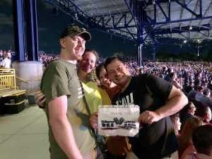 Reese attended Brad Paisley Tour 2019 - Country on Aug 10th 2019 via VetTix 