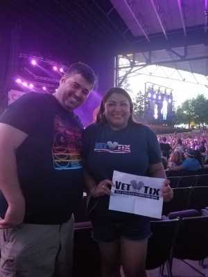 Billy attended Brad Paisley Tour 2019 - Country on Aug 10th 2019 via VetTix 