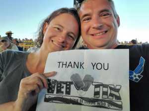 Kevin attended Brad Paisley Tour 2019 - Country on Aug 10th 2019 via VetTix 