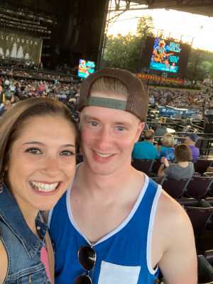 Ally  attended Brad Paisley Tour 2019 - Country on Aug 10th 2019 via VetTix 