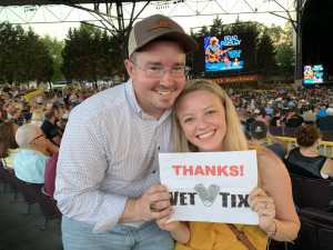 colin attended Brad Paisley Tour 2019 - Country on Aug 10th 2019 via VetTix 