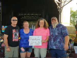 Terry attended Brad Paisley Tour 2019 - Country on Aug 10th 2019 via VetTix 