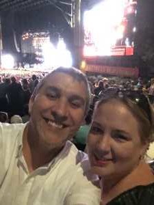 Donna & Brett attended Brad Paisley Tour 2019 - Country on Aug 10th 2019 via VetTix 