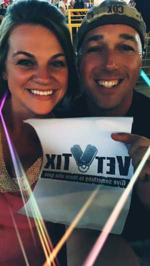 William attended Brad Paisley Tour 2019 - Country on Aug 10th 2019 via VetTix 