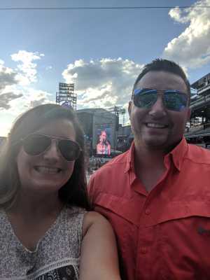 Vanessa attended Zac Brown Band: the Owl Tour - Country on Aug 9th 2019 via VetTix 