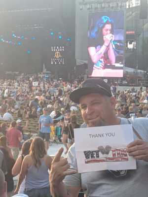 Eric attended Zac Brown Band: the Owl Tour - Country on Aug 9th 2019 via VetTix 