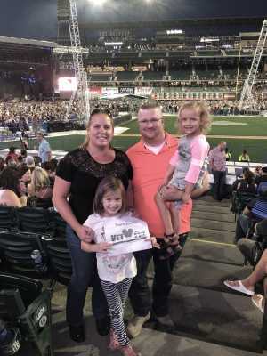 melissa attended Zac Brown Band: the Owl Tour - Country on Aug 9th 2019 via VetTix 