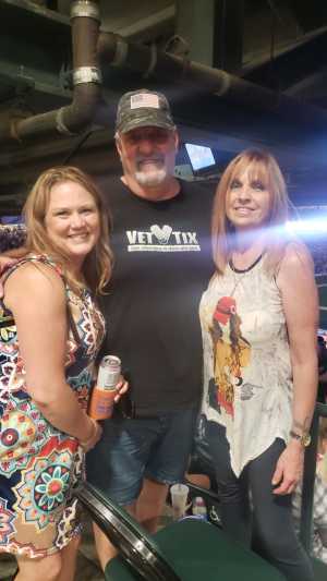Ernie attended Zac Brown Band: the Owl Tour - Country on Aug 9th 2019 via VetTix 