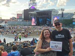 Barton attended Zac Brown Band: the Owl Tour - Country on Aug 9th 2019 via VetTix 