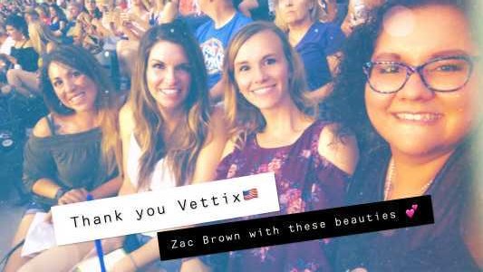 Tamara attended Zac Brown Band: the Owl Tour - Country on Aug 9th 2019 via VetTix 